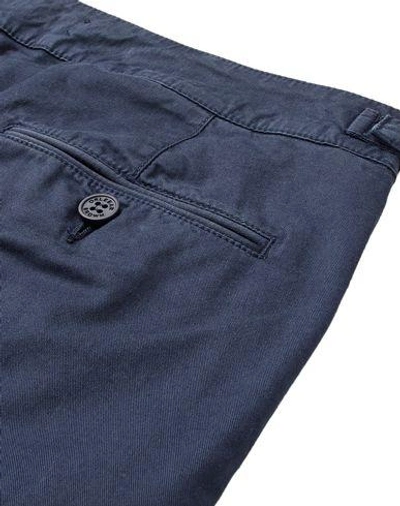 Shop Orlebar Brown Casual Pants In Dark Blue