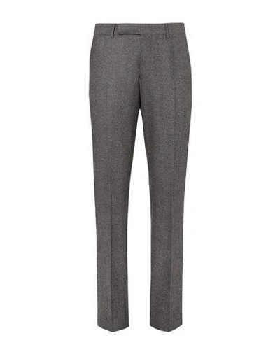 Shop Ermenegildo Zegna Casual Pants In Grey