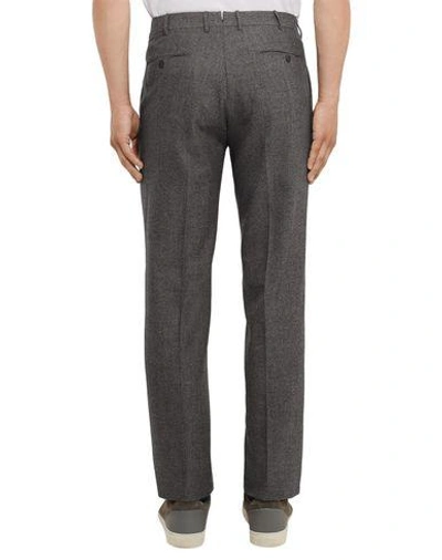 Shop Ermenegildo Zegna Casual Pants In Grey