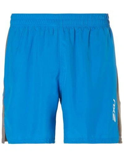 Shop 2xu Shorts & Bermuda In Azure
