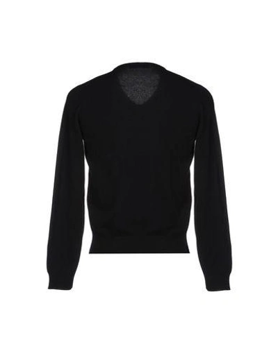 Shop Della Ciana Sweaters In Dark Blue