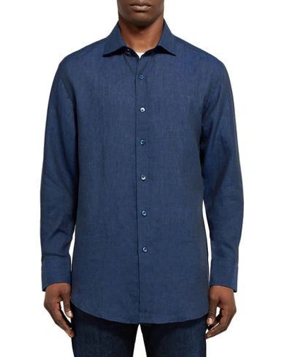 Shop Cordings Shirts In Dark Blue