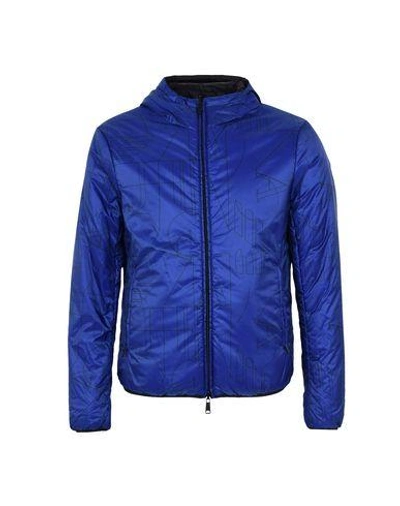 Shop Armani Jeans Jacket In Blue