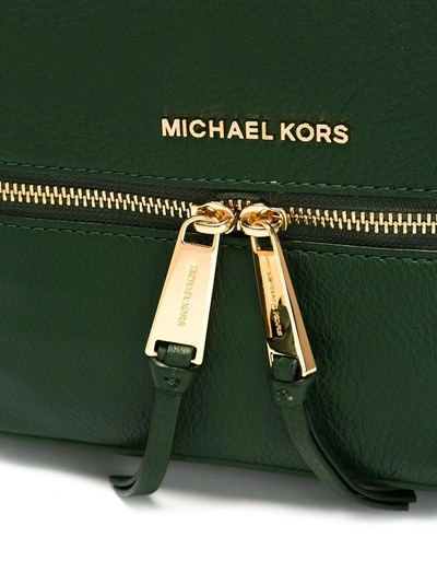 Shop Michael Michael Kors 'rhea' Backpack - Green