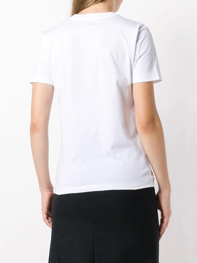 Shop Coach Graphic Print T-shirt - White