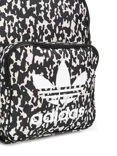 Shop Adidas Originals Adidas Printed Logo Backpack - Black