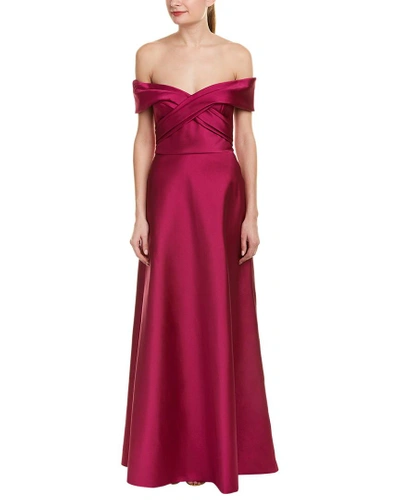 Shop Theia Gown In Purple