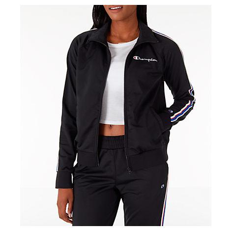 champion track jacket women's