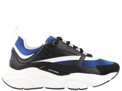 Dior B22 Sneakers In Blue-white