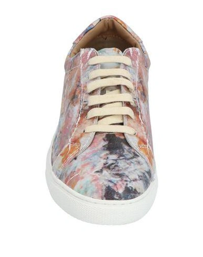 Shop Anntian Sneakers In Pastel Pink