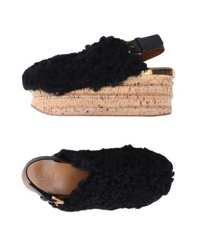 Shop Chloé Mules And Clogs In Black