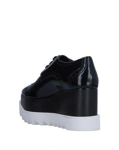 Shop Stella Mccartney Laced Shoes In Black