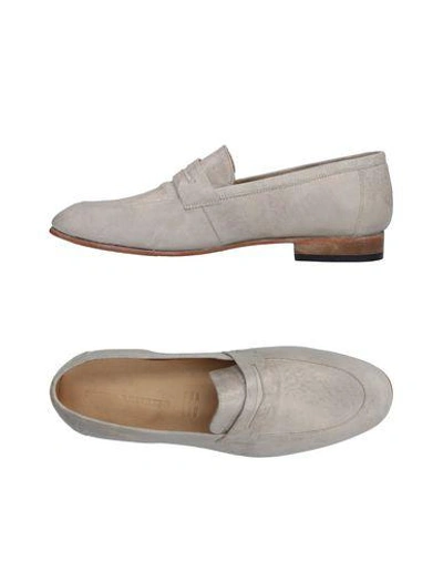 Shop Dieppa Restrepo Loafers In Light Grey