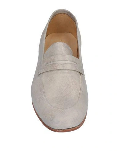 Shop Dieppa Restrepo Loafers In Light Grey