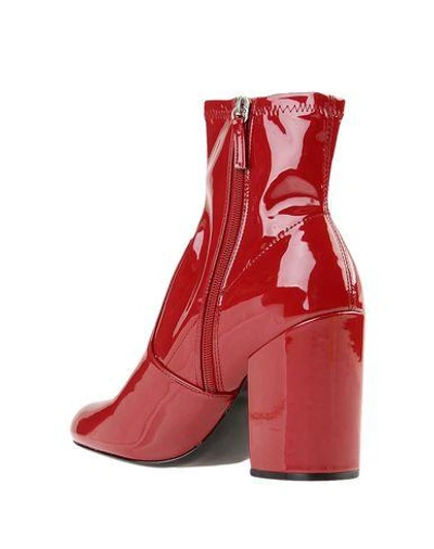 Shop Steve Madden Ankle Boot In Red