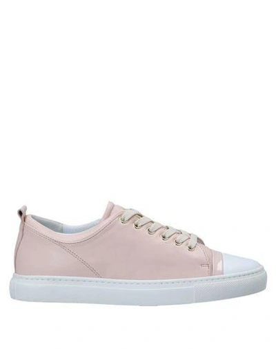 Shop Lanvin Woman Sneakers Pink Size 7 Lambskin