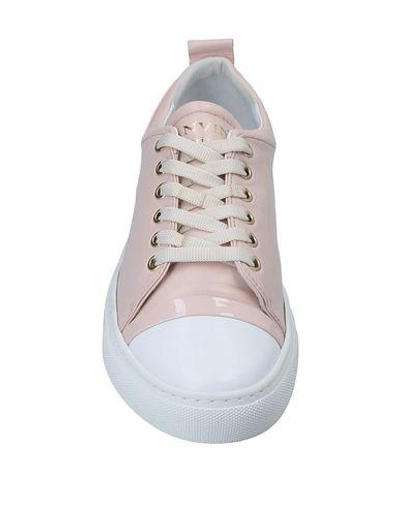 Shop Lanvin Woman Sneakers Pink Size 7 Lambskin