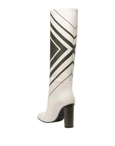 Shop Anya Hindmarch Boots In Light Grey