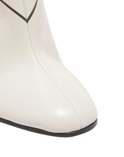 Shop Anya Hindmarch Boots In Light Grey