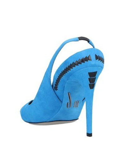 Shop Daniele Michetti Pump In Azure