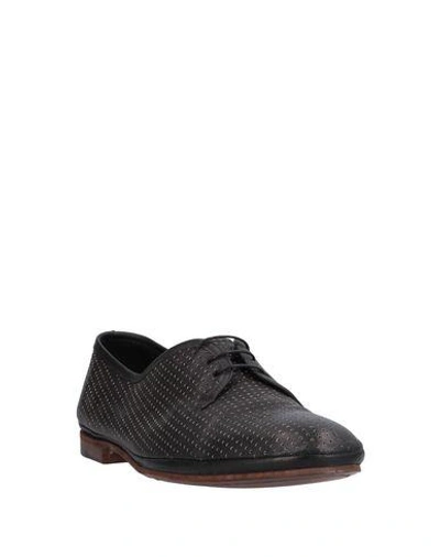Shop Laboratorigarbo Lace-up Shoes In Black