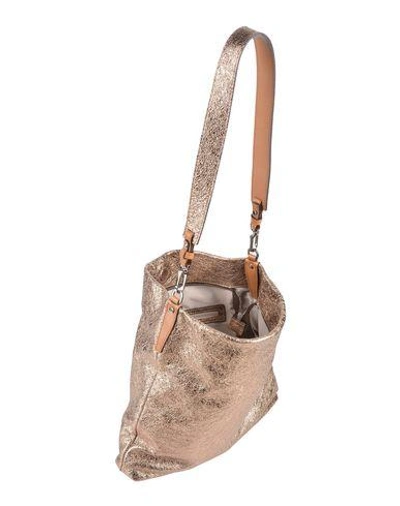 Shop Gianni Chiarini Shoulder Bag In Copper