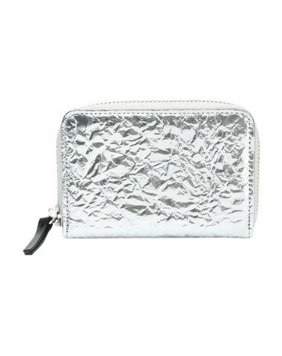 Shop Maison Margiela Wallet In Silver