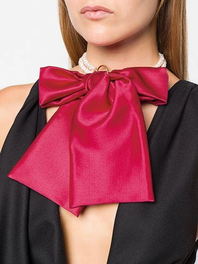 Shop Magda Butrym Lily Choker Necklace In Pink