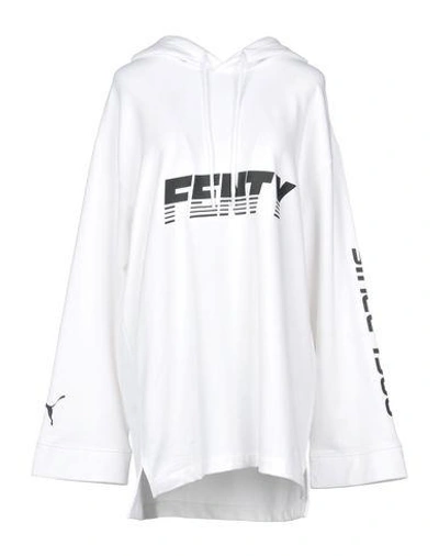 Shop Fenty X Puma Sweatshirts In White