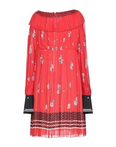 Philosophy Di Lorenzo Serafini Short Dresses In Red
