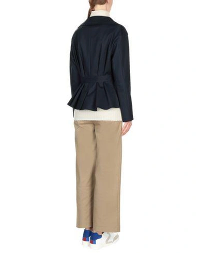 Shop Jil Sander Blazer In Dark Blue