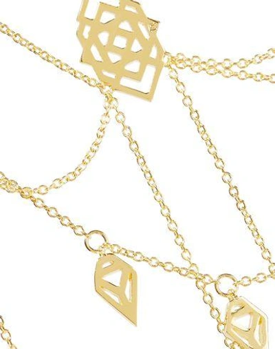 Shop Noir Jewelry Necklace In Gold