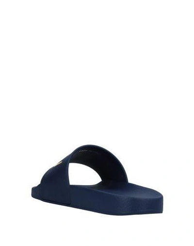 Shop Dsquared2 Sandals In Dark Blue