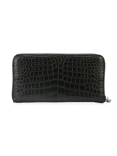 Shop Eyefunny Crocodile Zip Around Wallet