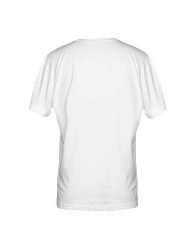 Shop Versace Jeans T-shirts In White