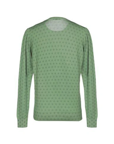 Shop Roda Man Sweater Green Size Xl Cotton, Cashmere