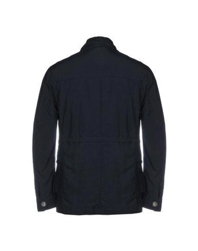 Shop Isaia Jacket In Black