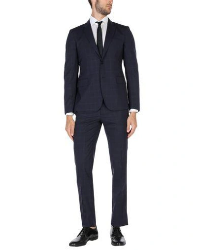 Shop Brian Dales Suits In Blue