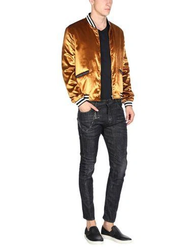 Shop Saint Laurent Jacket In Orange