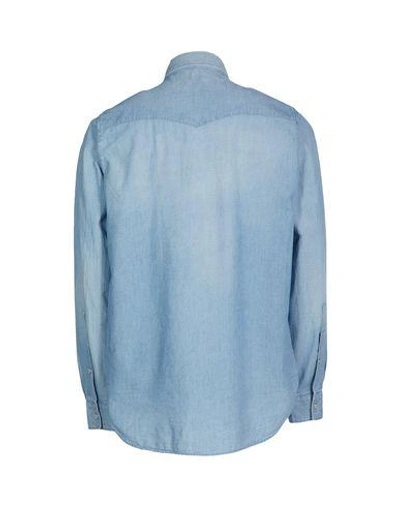 Shop Chimala Denim Shirts In Blue