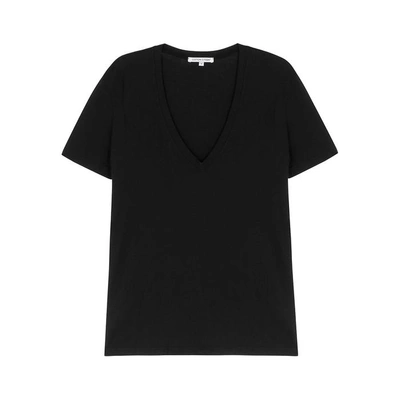 Shop Cotton Citizen Classic Cotton-blend T-shirt In Black