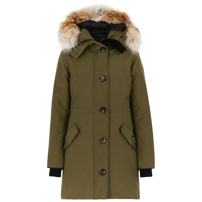 canada goose army green parka