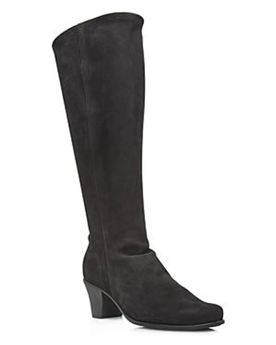 Shop Arche Women's Maorka Nubuck Leather Tall Boots In Black