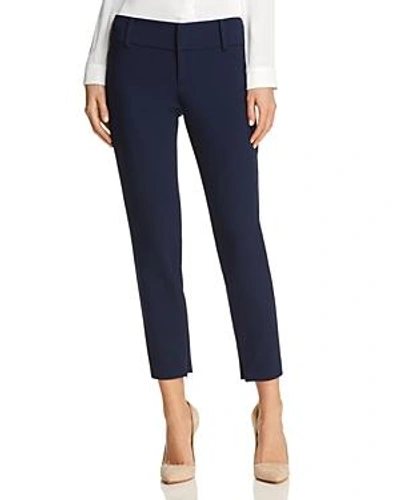 Shop Alice And Olivia Alice + Olivia Stacey Slim Ankle Pants In Sapphire