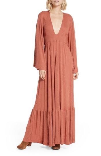 moon walkin maxi dress