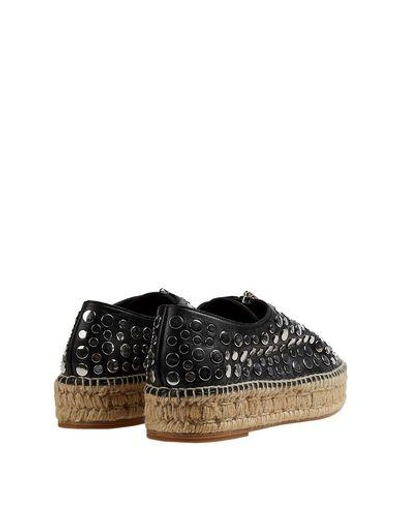 Shop Alexander Wang Espadrilles In Black