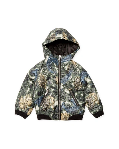 Shop Burberry School Of Fish Jacket In Nocolor