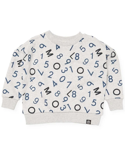 Shop Molo Alphanumeric Sweater In Nocolor
