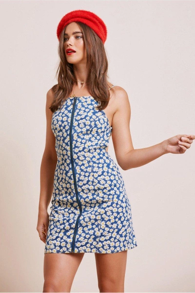 Shop Finders Keepers Ruby Mini Dress In Navy Daisy
