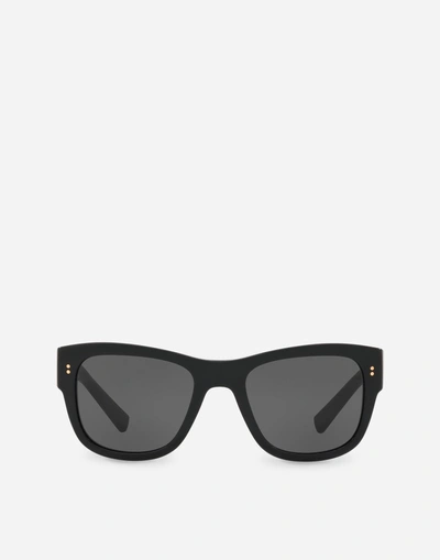 Shop Dolce & Gabbana Domenico Sunglasses In Black